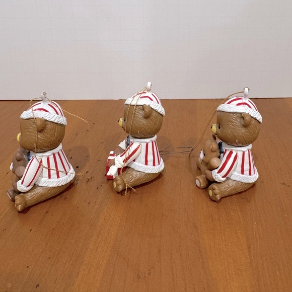 Vintage 80’s bear Christmas ornaments - Picture 6 of 7